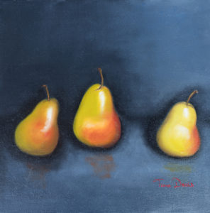 Three Forelle Pears